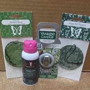 Yankee Candle and Scentsy Air Freshener Set